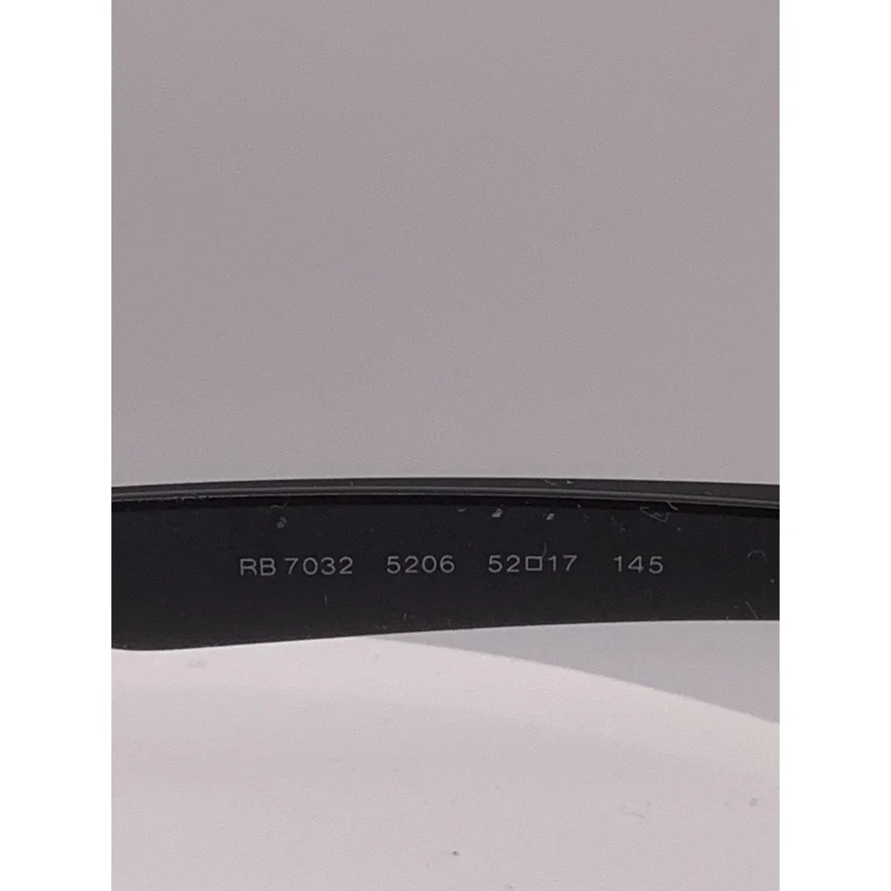Ray-Ban RB7032 5206 LiteForce Glasses Black 52-17-145 Italy Frames Only